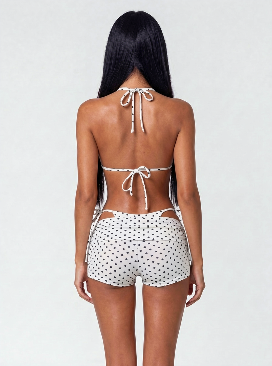 Soft Tease Dots Bikini Set