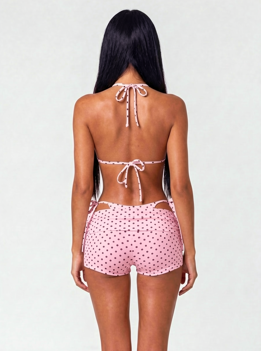 Soft Tease Dots Bikini Set
