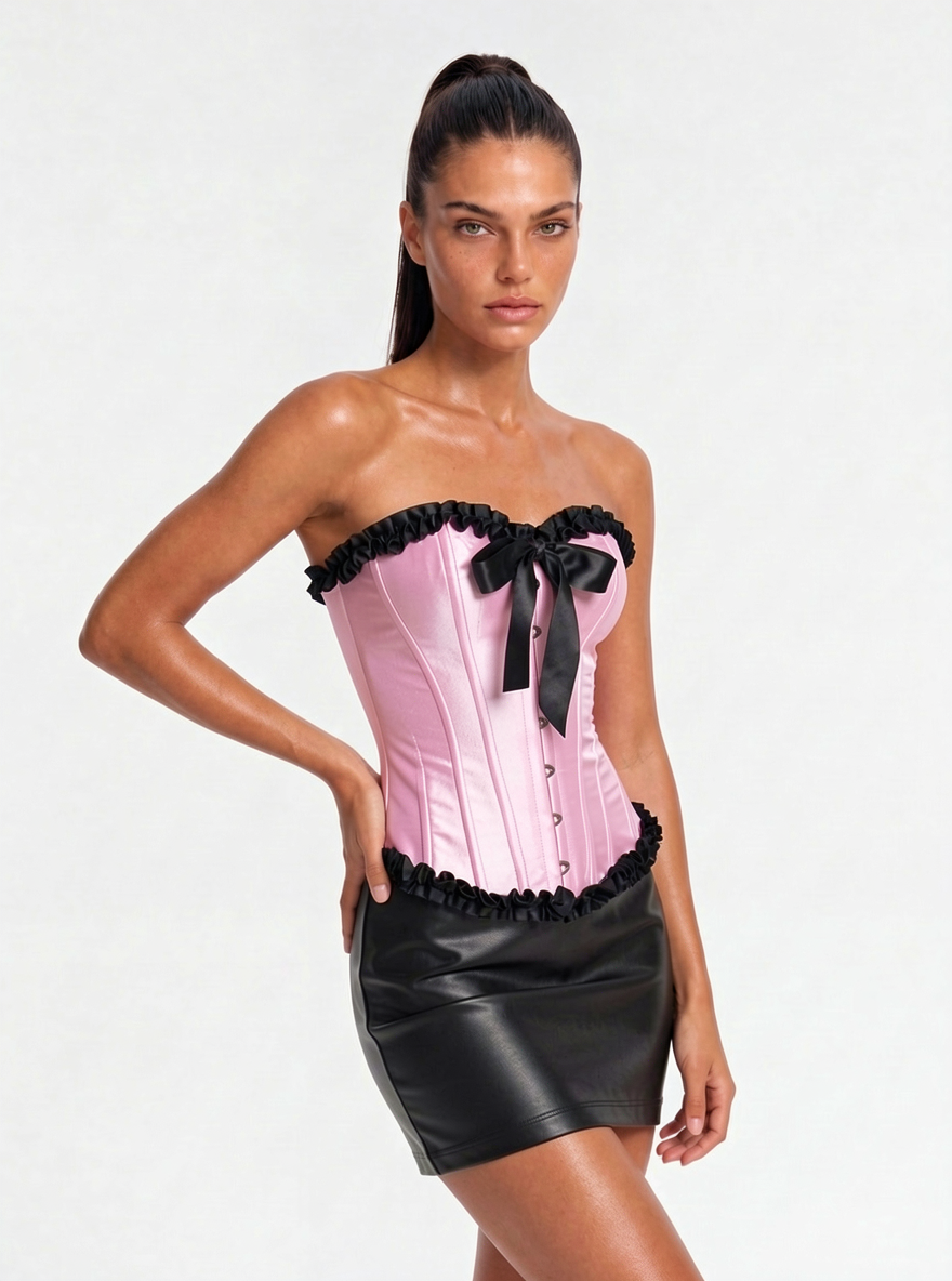Sweet Punishment Satin Corset