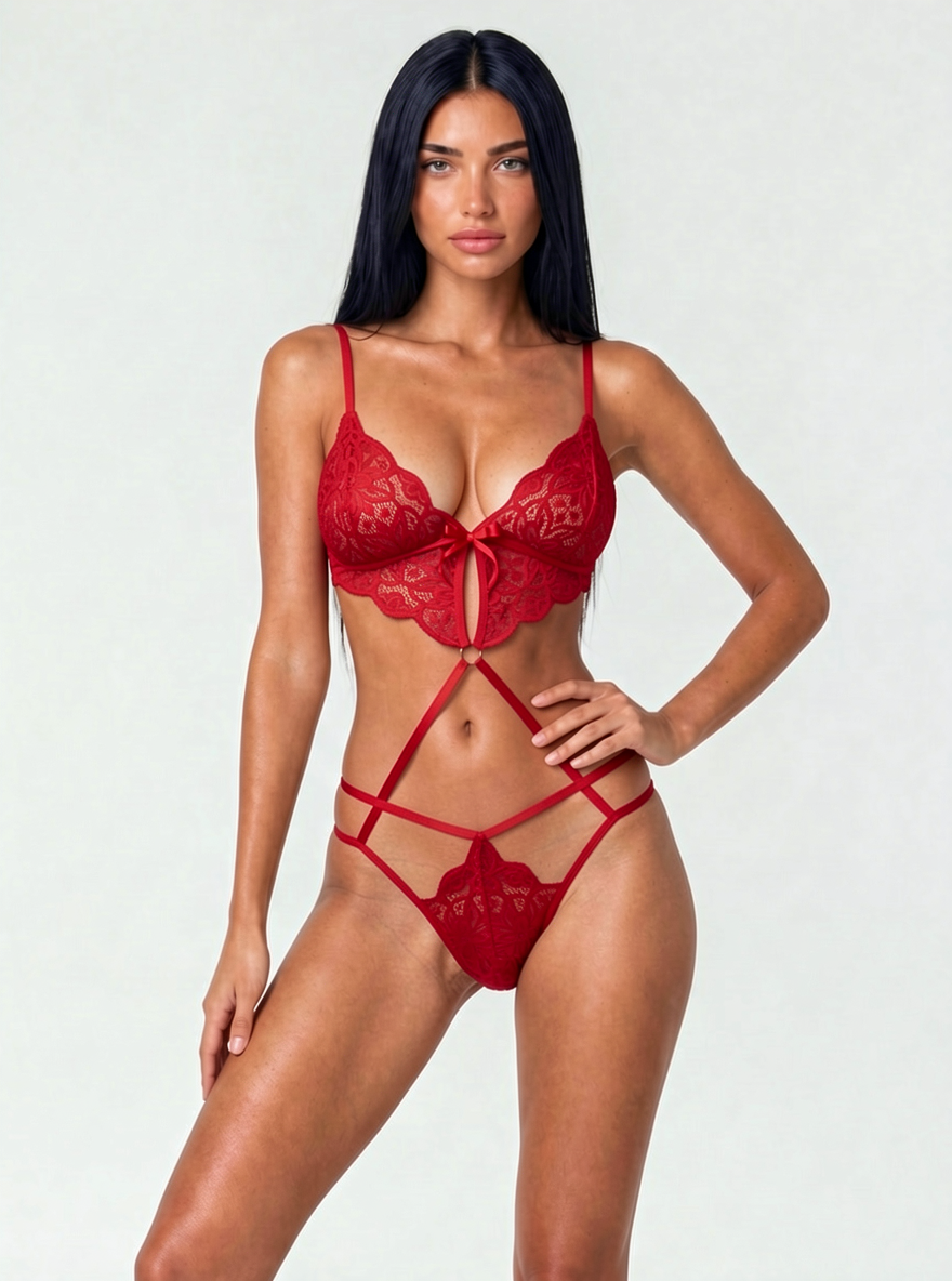 All Eyes on Me Lace Set