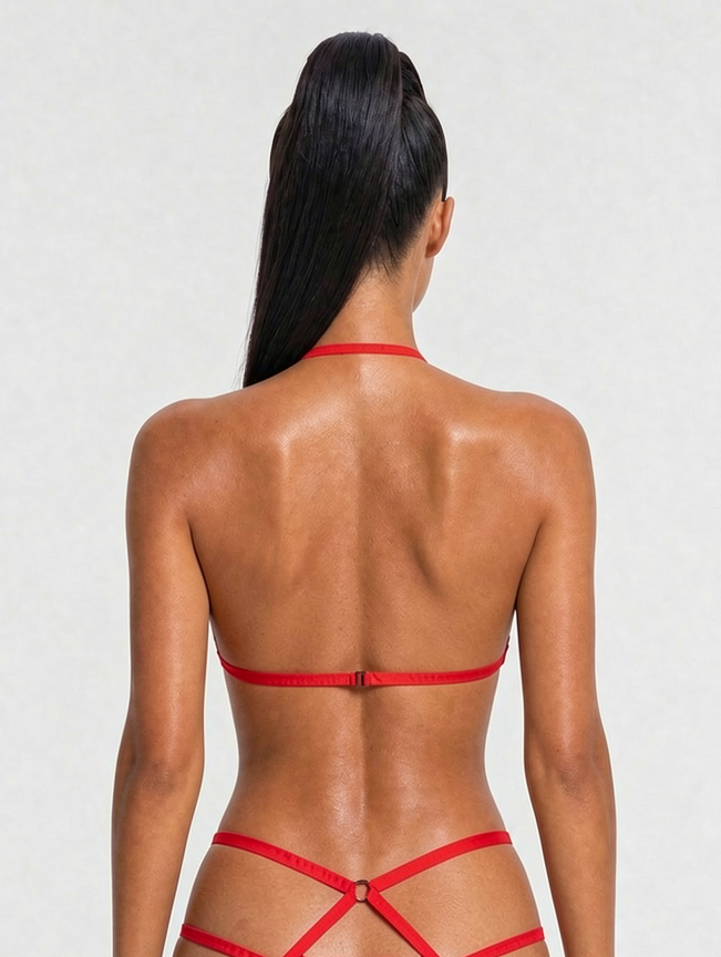 Craving You Strap Lace Set