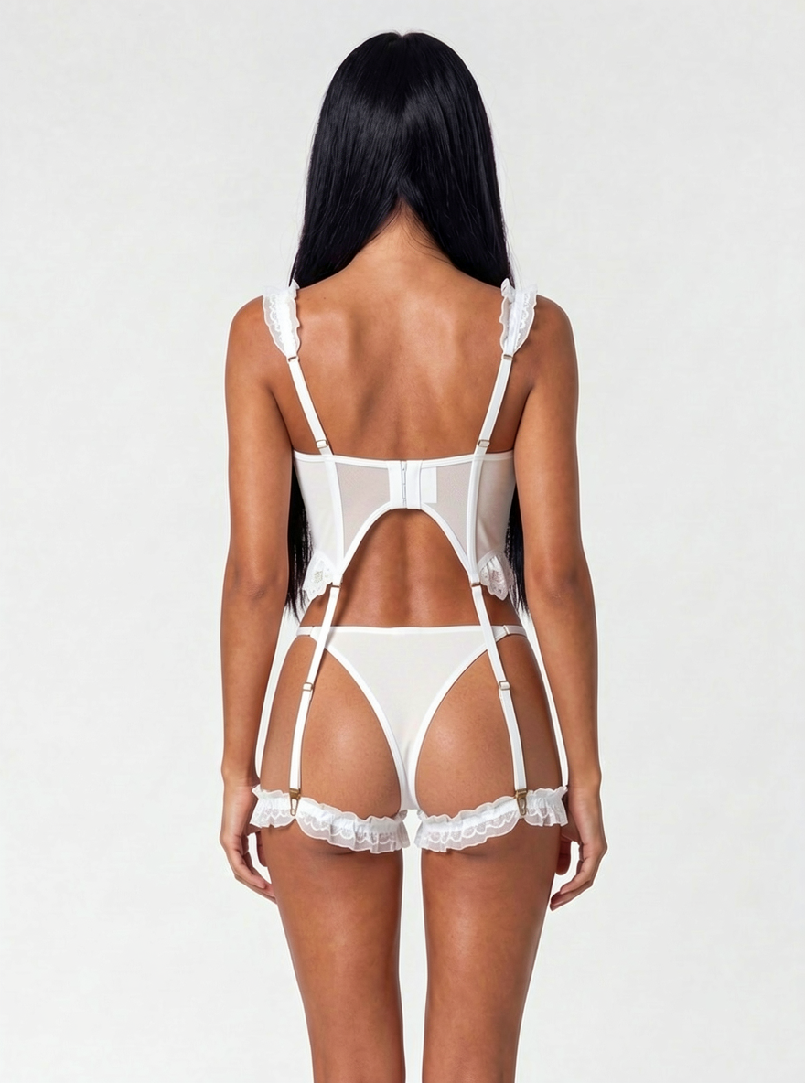 Pure Temptation Garter Set