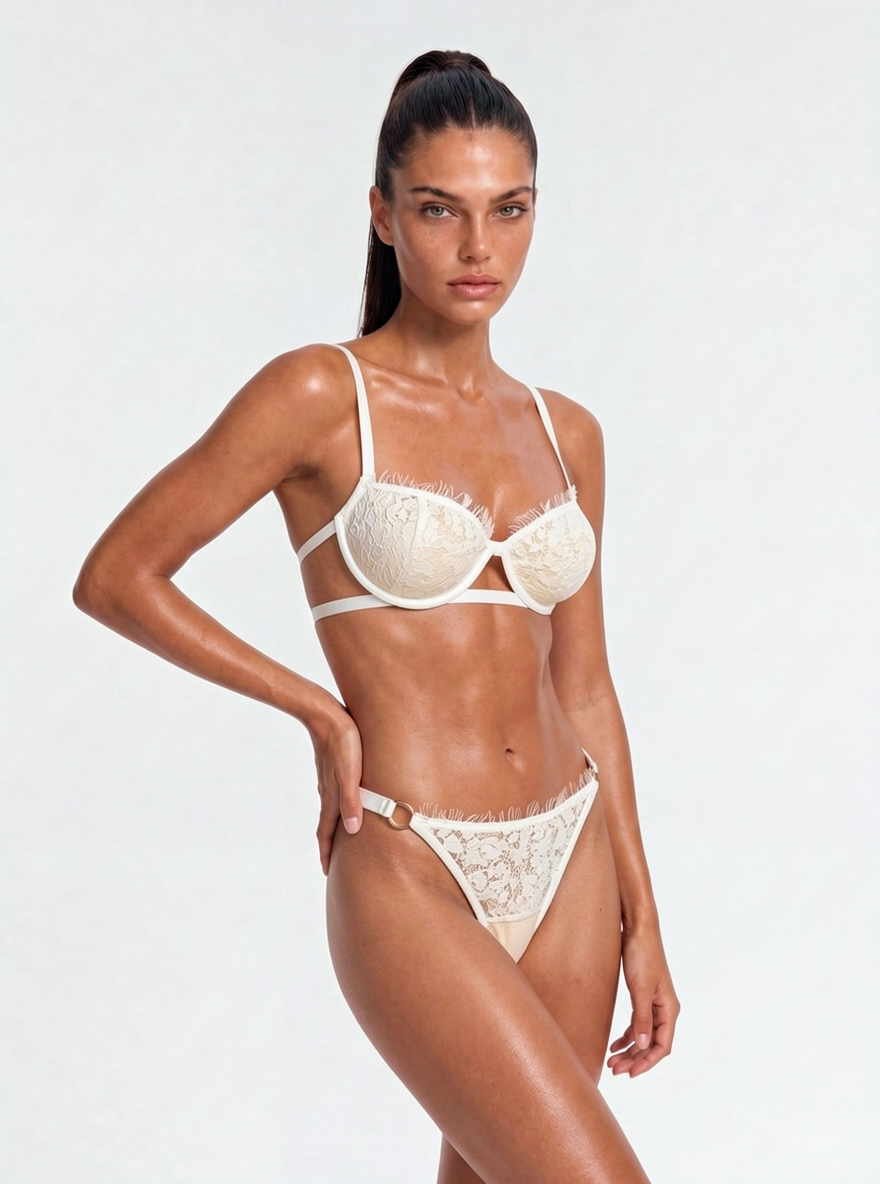 Raw Elegance Lace Set