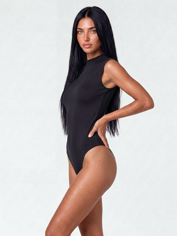 Second Skin High Neck Bodysuit