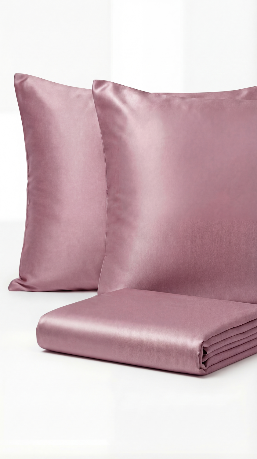 Smooth In Every Direction Satin Sheet Set