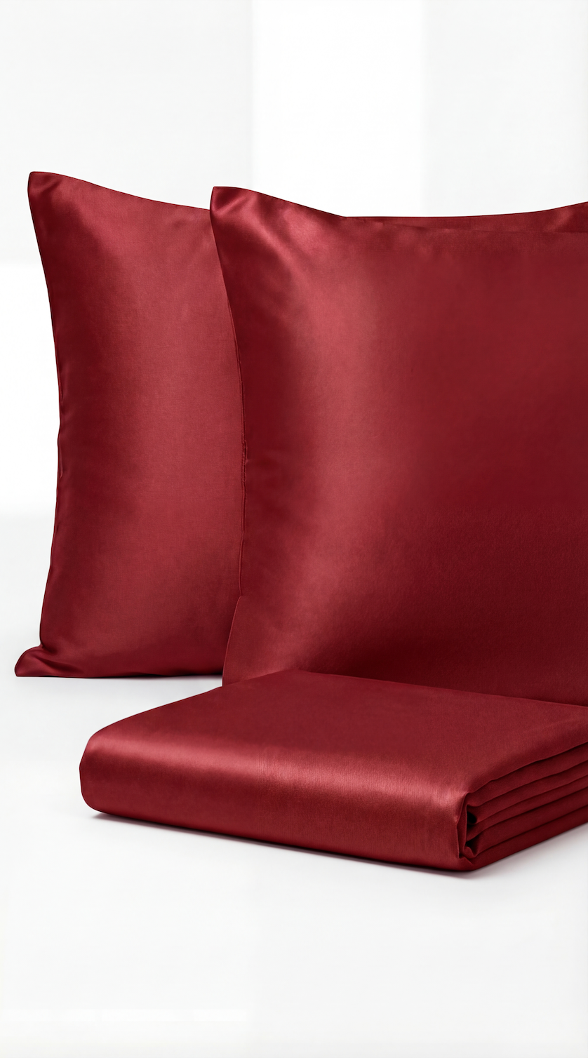 Smooth In Every Direction Satin Sheet Set