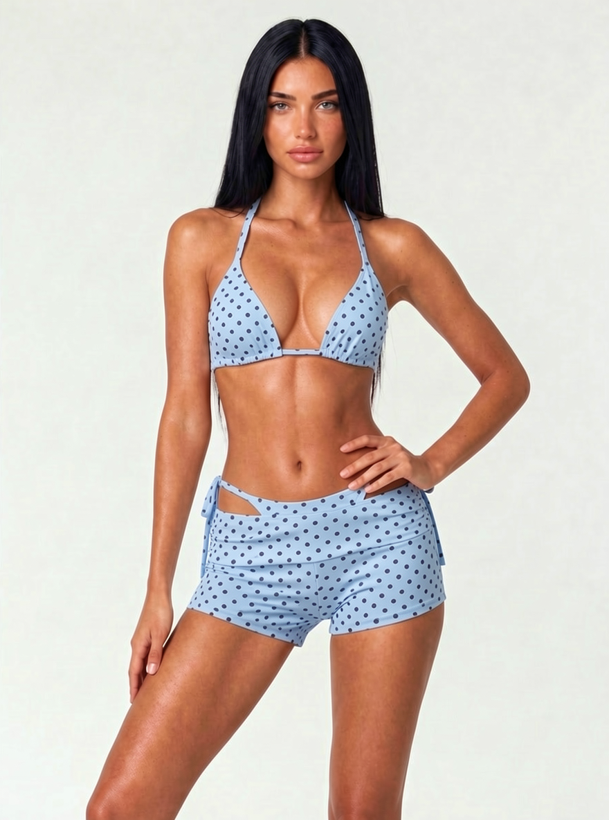 Soft Tease Dots Bikini Set