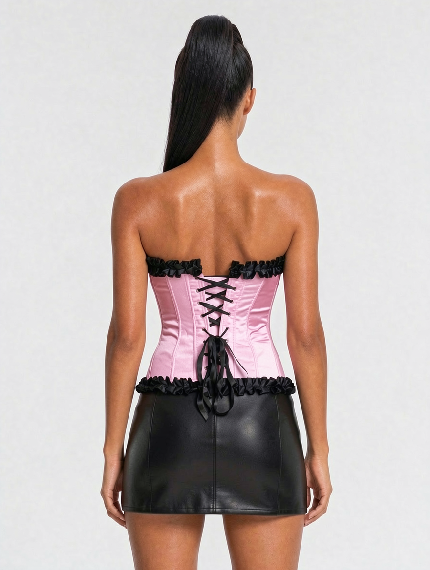 Sweet Punishment Satin Corset