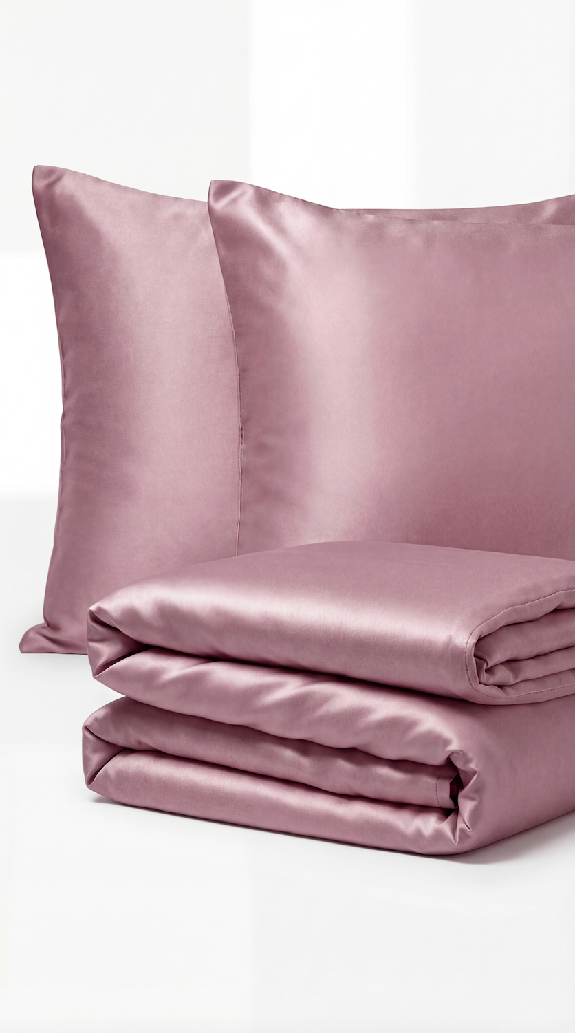 Too Comfortable To Leave Satin Bedding Set